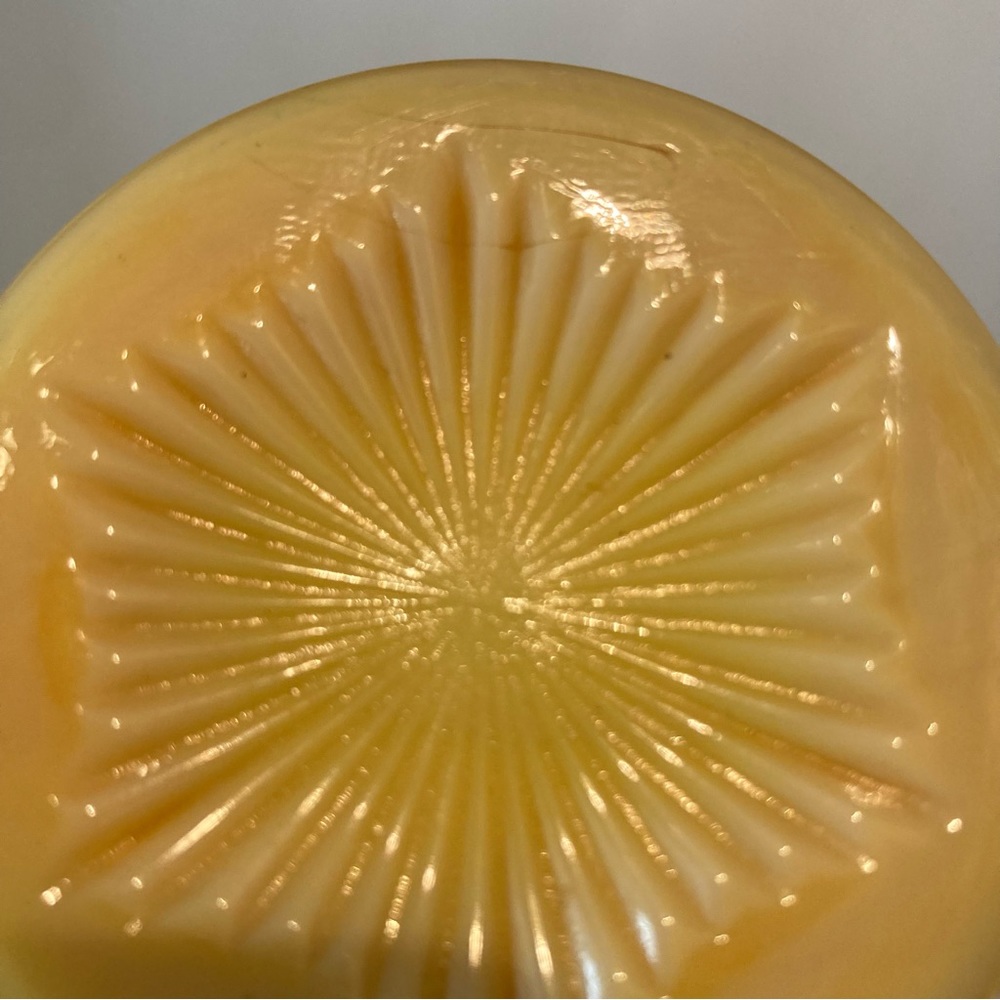 LE Smith MCM bittersweet orange swung glass vase - Picture 6 of 6